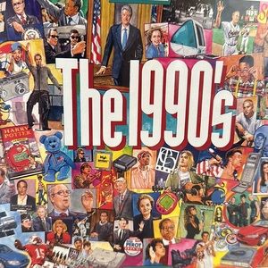 The 1990’s 1000 pc puzzle memorabilia White Mountain made in USA